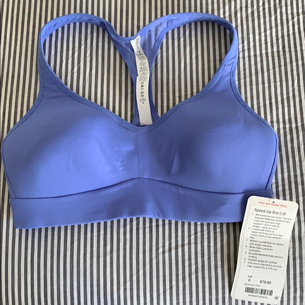 Lululemon Speed Up Bra C/D